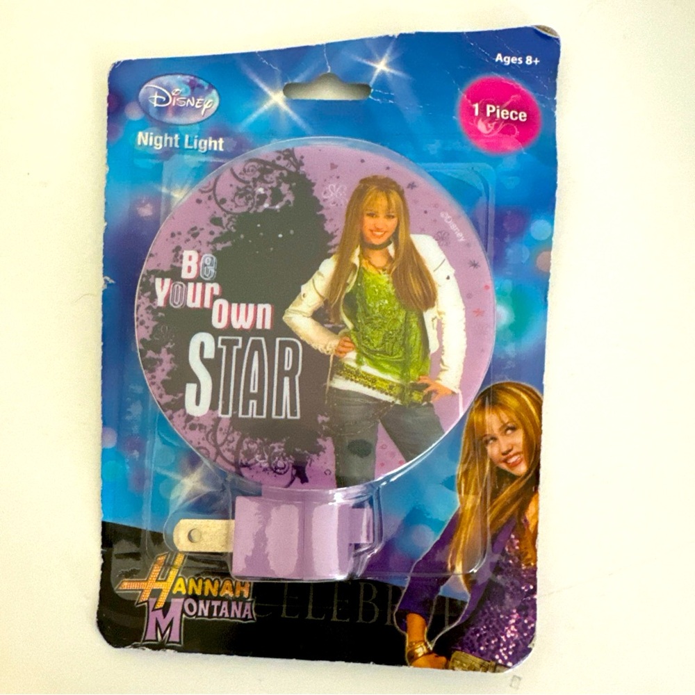 Disney Hannah Montana Night Light RARE OOP NEW